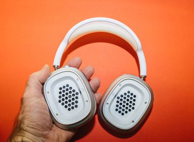 Yeni gümüş Apple Bilgisayarlı Hava Kapsülleri Maksimum kulaklıklı kulaklık ve yenileme yastığı