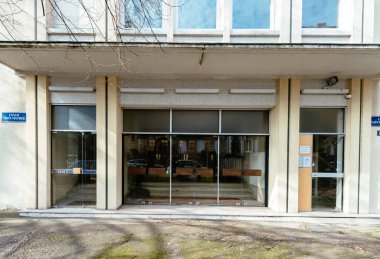 Strasbourg 'daki Orangerie Mahallesi' nde Saint Maurice Binası