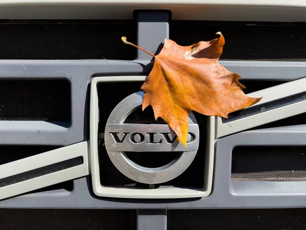 Goteborg Svezia Settembre 2022 Logo Del Camion Volvo Camion Pesante — Foto Stock