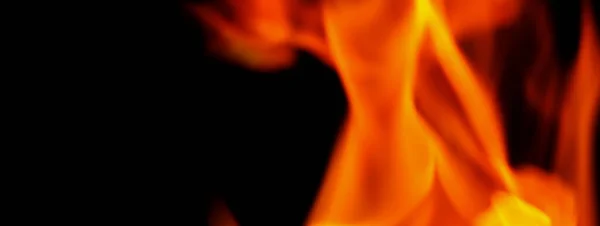Hoří Pozadí Abstraktní Hořící Plamen Černé Pozadí Představuje Sílu Spalování — Stock fotografie