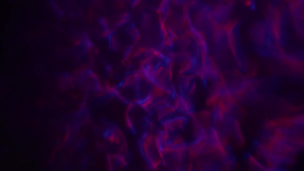 Wazige Onderwaterbeelden Kleurlicht Vloeroppervlak Onder Het Water Rimpelt Golft Vertegenwoordigt — Stockvideo