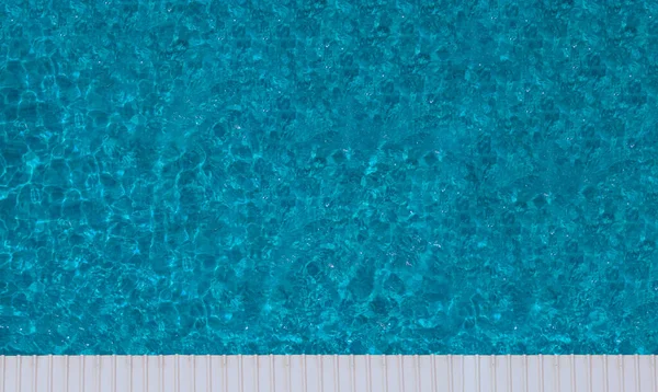 Piscina Agua Azul Verano Ángulo Vista Superior Imágenes Aéreas Vista —  Fotos de Stock