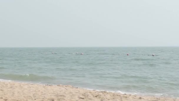 Beach Sand Sea Pattaya Beach Which One Famous Sea Locations — Vídeos de Stock