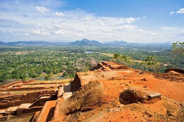 Burcht op Sigiriya rots — Stockfoto