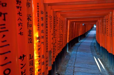 Fushimi Inari Taisha in Kyoto clipart
