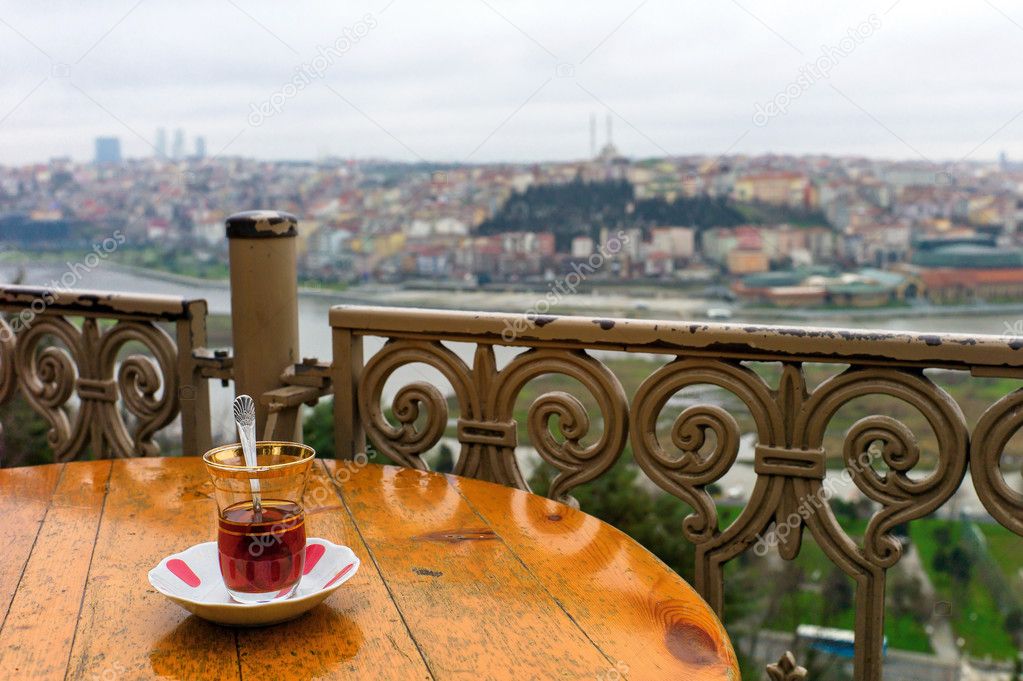 Overview of Istanbul from Pierre Loti cafe