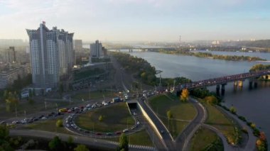 Sabahları şehrin tepesinden güzel bir manzara.