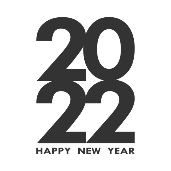 З Новим 2021 роком логотип текстового дизайну . — стоковий вектор