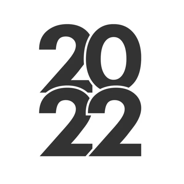 С Новым 2021 годом логотип. — стоковый вектор