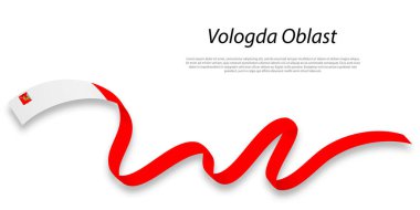 Vologda Oblastı bayrağı taşıyan şerit veya şerit Rusya 'nın bir bölgesidir.