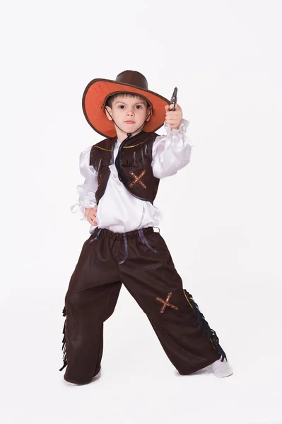 Cowboy carnival costume Stock Photo