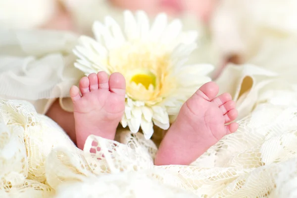 Piedi del bambino — Foto Stock