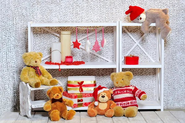 Christmas room decoration — Stock Photo, Image