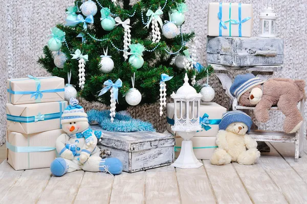 Christmas room decoration — Stock Photo, Image