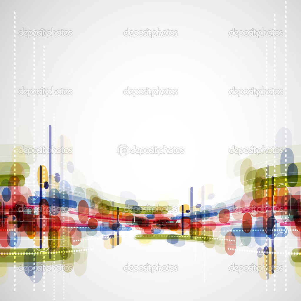 Abstract bright technology dynamic fade background