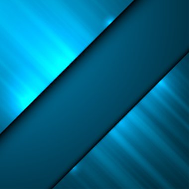 metin için boş ve metal dokulu yer. vektör çizim.