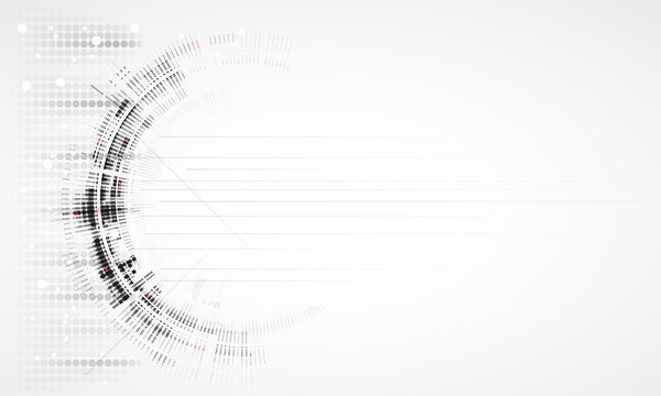 Abstract new technology dynamic fade banner background