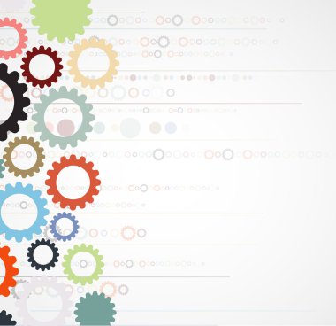 soyut fütüristik dişli teknoloji iş background1