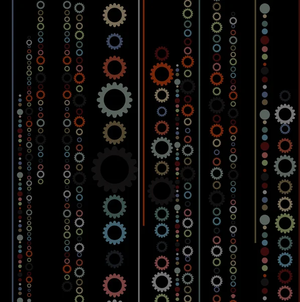 Абстрактна футуристична техніка передач бізнес темний фон текст — стоковий вектор