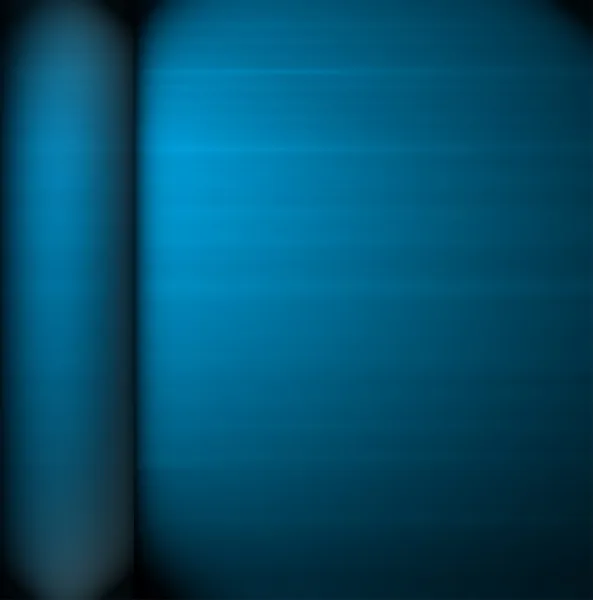 추상적인 푸른 빛나는 라인 커버 배경 흐리게 — 스톡 벡터