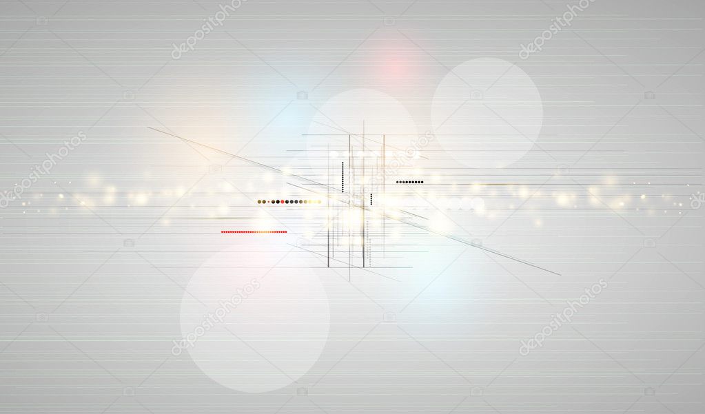 Vector illustration of Abstract Futuristic Light Fade 17467613