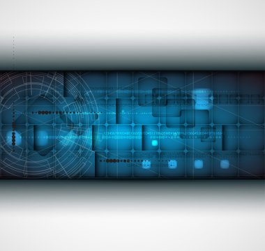 soyut fütüristik gri çizgi teknoloji iş afiş backgro