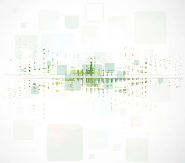 Abstrakt eco gröna dator teknik företag bakgrunden textu — Stock vektor