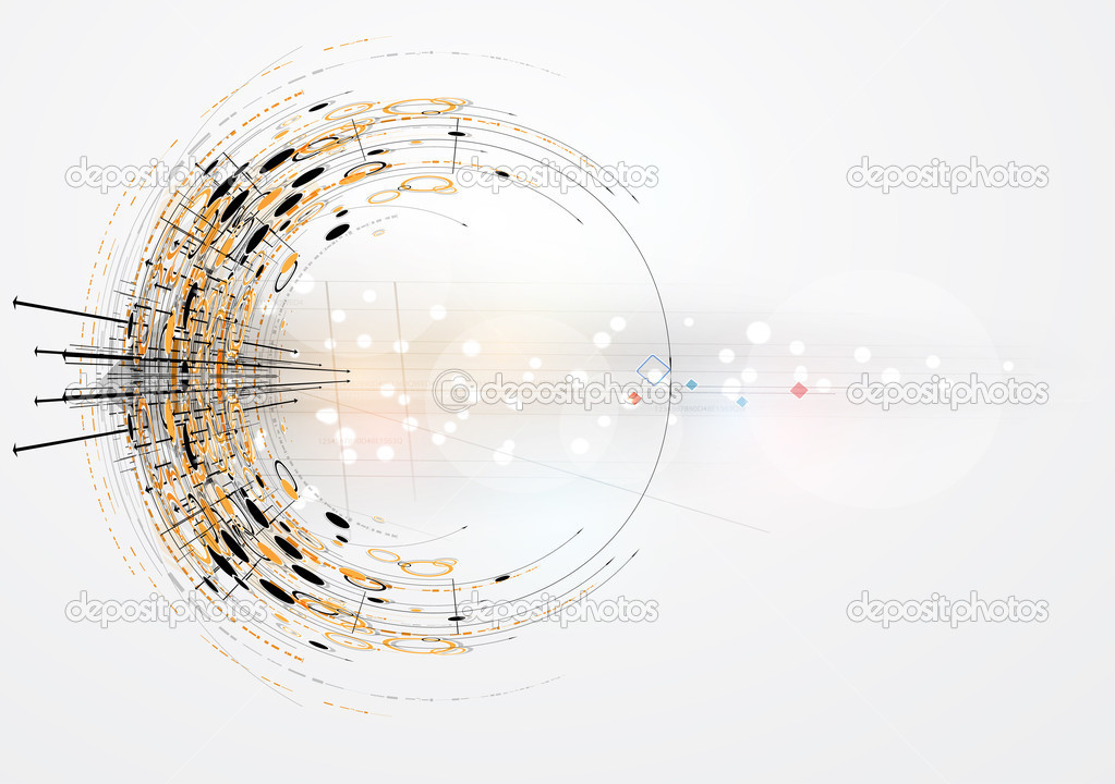 abstract futuristic fade computer technology business background