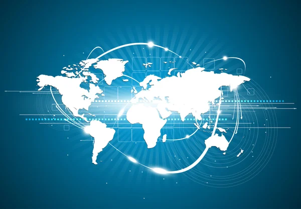 soyut fütüristik internet yüksek bilgisayar teknoloji iş b