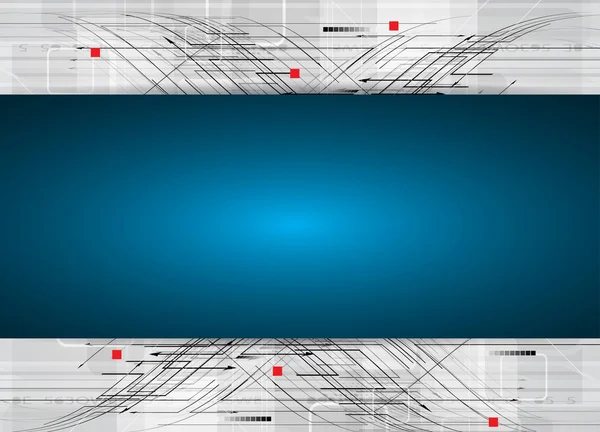 コンピューター技術概念ビジネス バナー — ストック写真