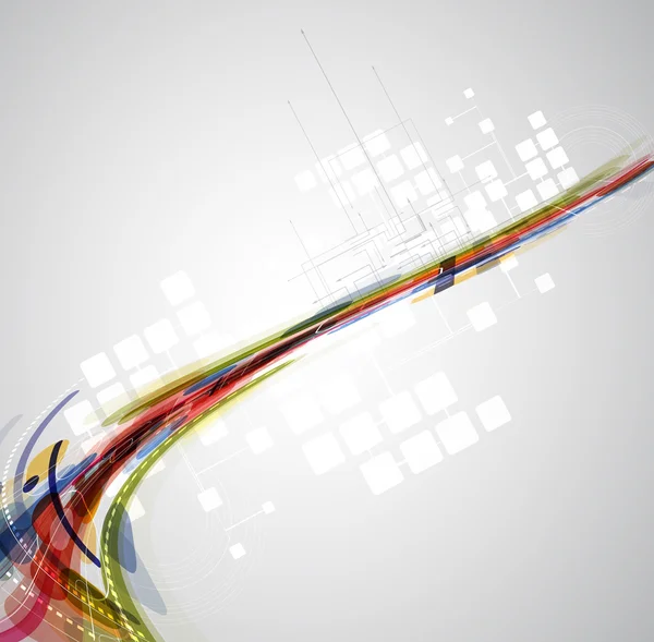 Abstract blur computer tehnologie conexiune de afaceri — Fotografie, imagine de stoc