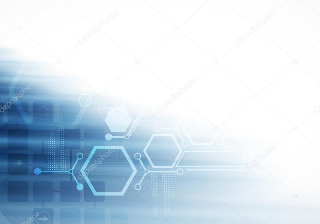 abstract blur new technology business background