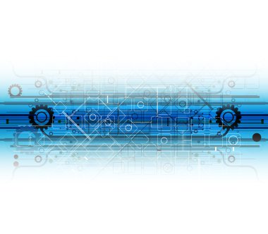 Bilim futuristik internet yüksek bilgisayar teknoloji iş