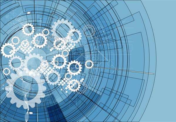 Абстрактные передачи цифровых компьютерных технологий бизнес-фон
