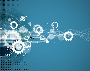 küresel Infinity bilgisayar teknoloji kavramı iş geçmişi