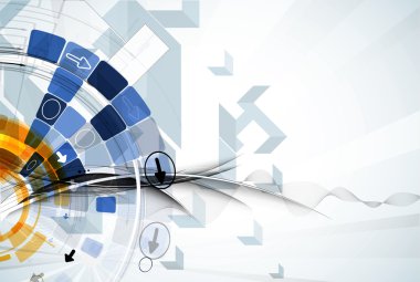 Bilim futuristik internet yüksek bilgisayar teknoloji iş