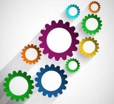 küresel Infinity bilgisayar teknoloji kavramı iş geçmişi