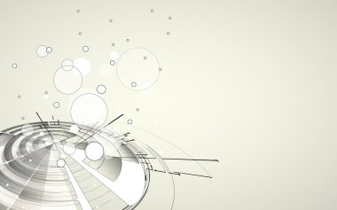 küresel Infinity bilgisayar teknoloji kavramı iş geçmişi