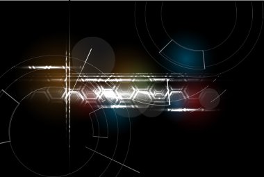 küresel Infinity bilgisayar teknoloji kavramı iş geçmişi