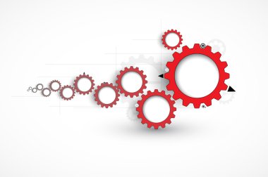 makine teknolojisi vites. Retro gearwheel mekanizma uygunluğunu