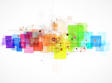 Bilim futuristik internet yüksek bilgisayar teknoloji iş