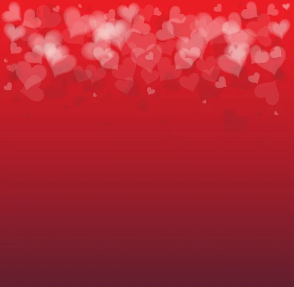 Idea de un fondo de tarjeta de San Valentín — Vector de stock