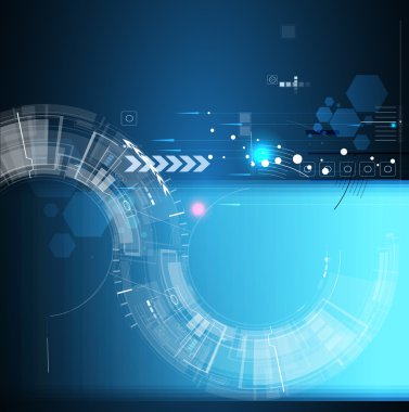 küresel Infinity bilgisayar teknoloji kavramı iş geçmişi