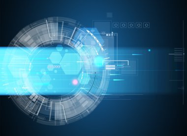 küresel Infinity bilgisayar teknoloji kavramı iş geçmişi