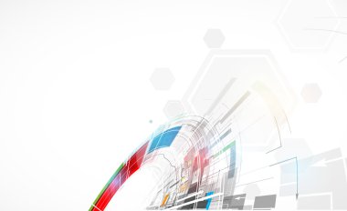 küresel Infinity bilgisayar teknoloji kavramı iş geçmişi