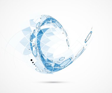Bilim futuristik internet yüksek bilgisayar teknoloji iş