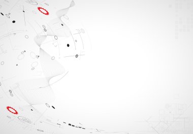 Bilim futuristik internet yüksek bilgisayar teknoloji iş