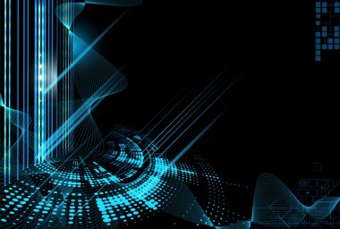 Bilim futuristik internet yüksek bilgisayar teknoloji iş
