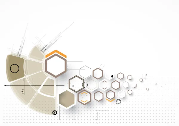 Koncepcja nowej technologii korporacyjnych & rozwoju — Wektor stockowy