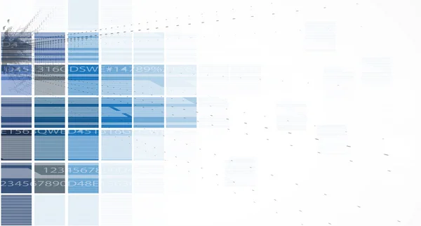 Conceito para Nova Tecnologia Negócios Corporativos e Desenvolvimento — Vetor de Stock